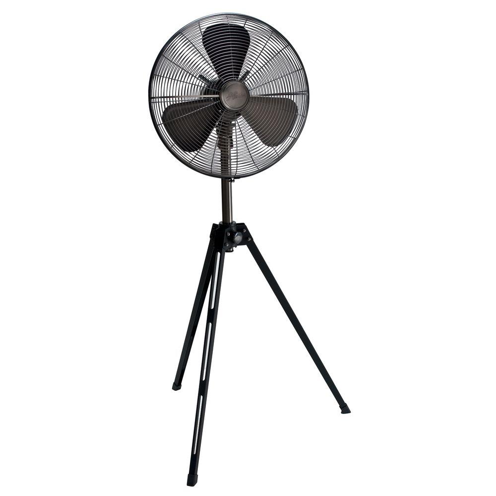 Hunter Adjustable-Height 16 inch Oscillating Onyx Copper and Black Tripod Fan by Hunter