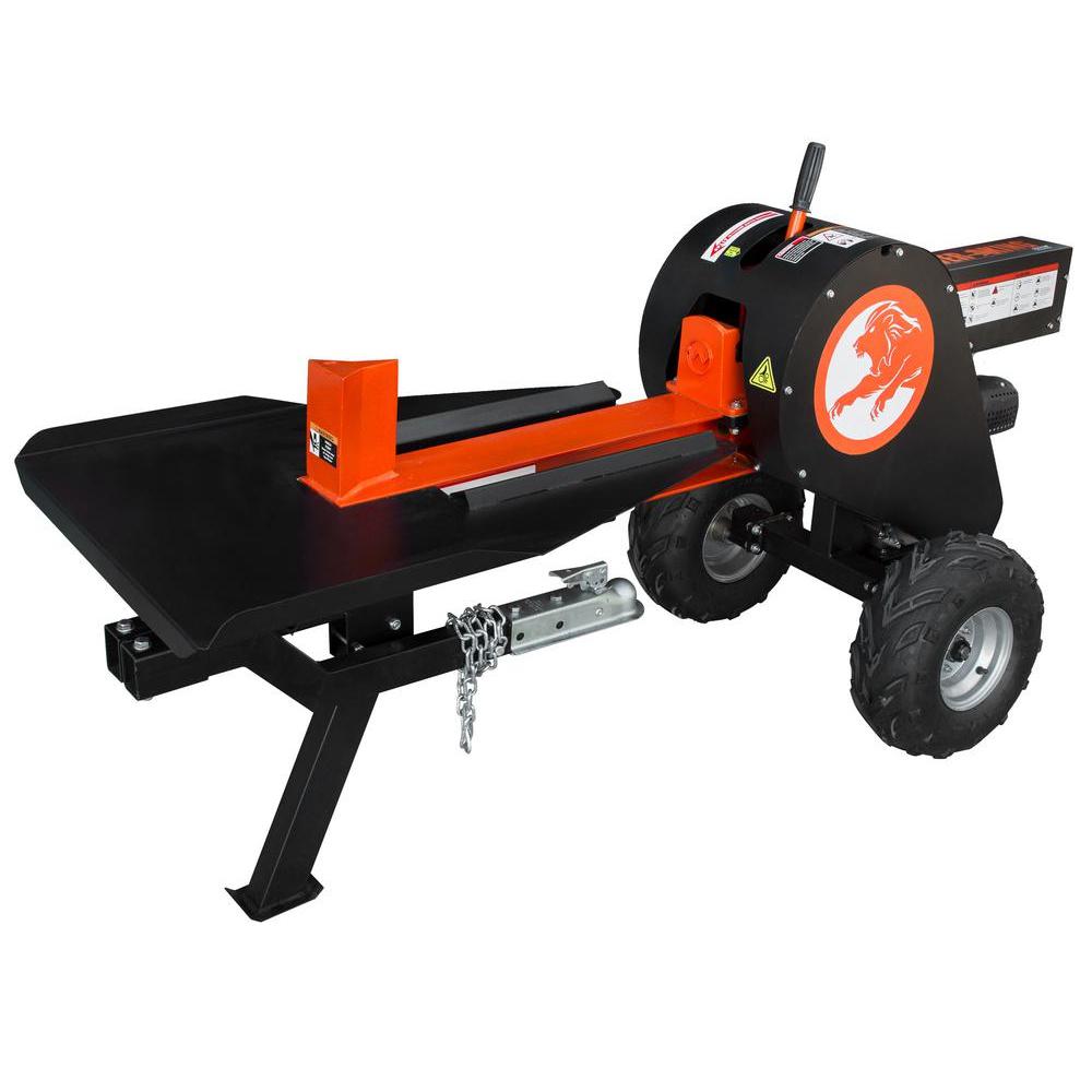 Power King 34-Ton 6.5 HP Gas Horizontal Kinetic Log Splitter with Kohler Pro... by Power King