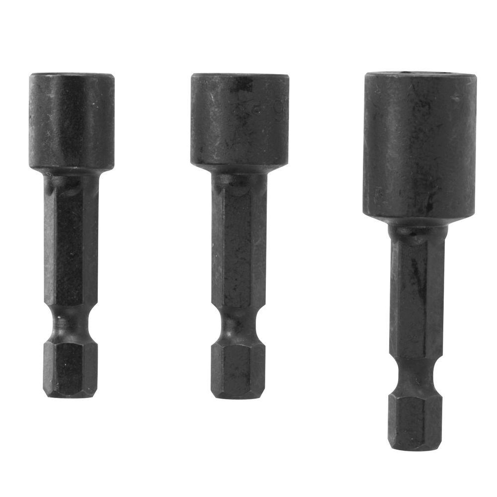 Impact Tough 2-9//16 In Nutsetter Set Bosch ITNS2492 3 Pc