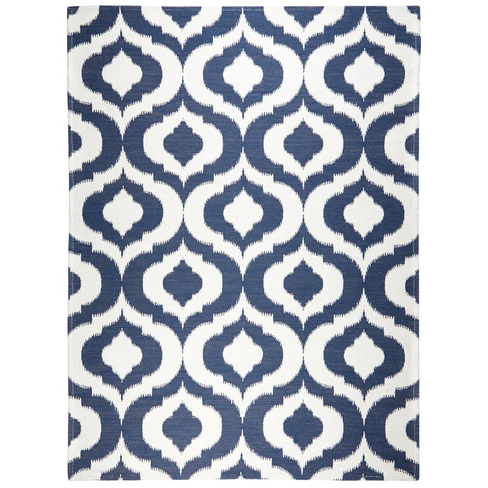 Trina Turk Rio Navy Blue 7 Ft X 10 Ft Indoor Outdoor Area Rug 1 14219l 300 The Home Depot
