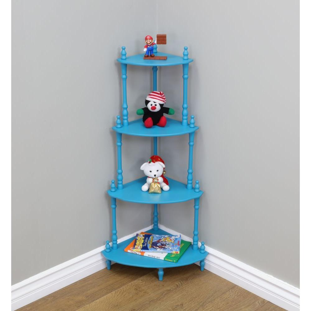 4 w x 13 13.4 x in. Tier Decorative in. D W Shelf 13.4 MegaHome 4