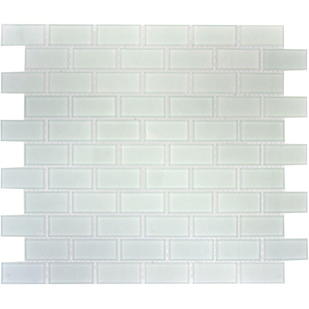 Msi Arctic Ice 12 In X 8mm Glass Mesh Mounted Mosaic Tile This Review Is From Arctic Ice 12 In X 8mm Glass Mesh Mounted Mosaic Tile
