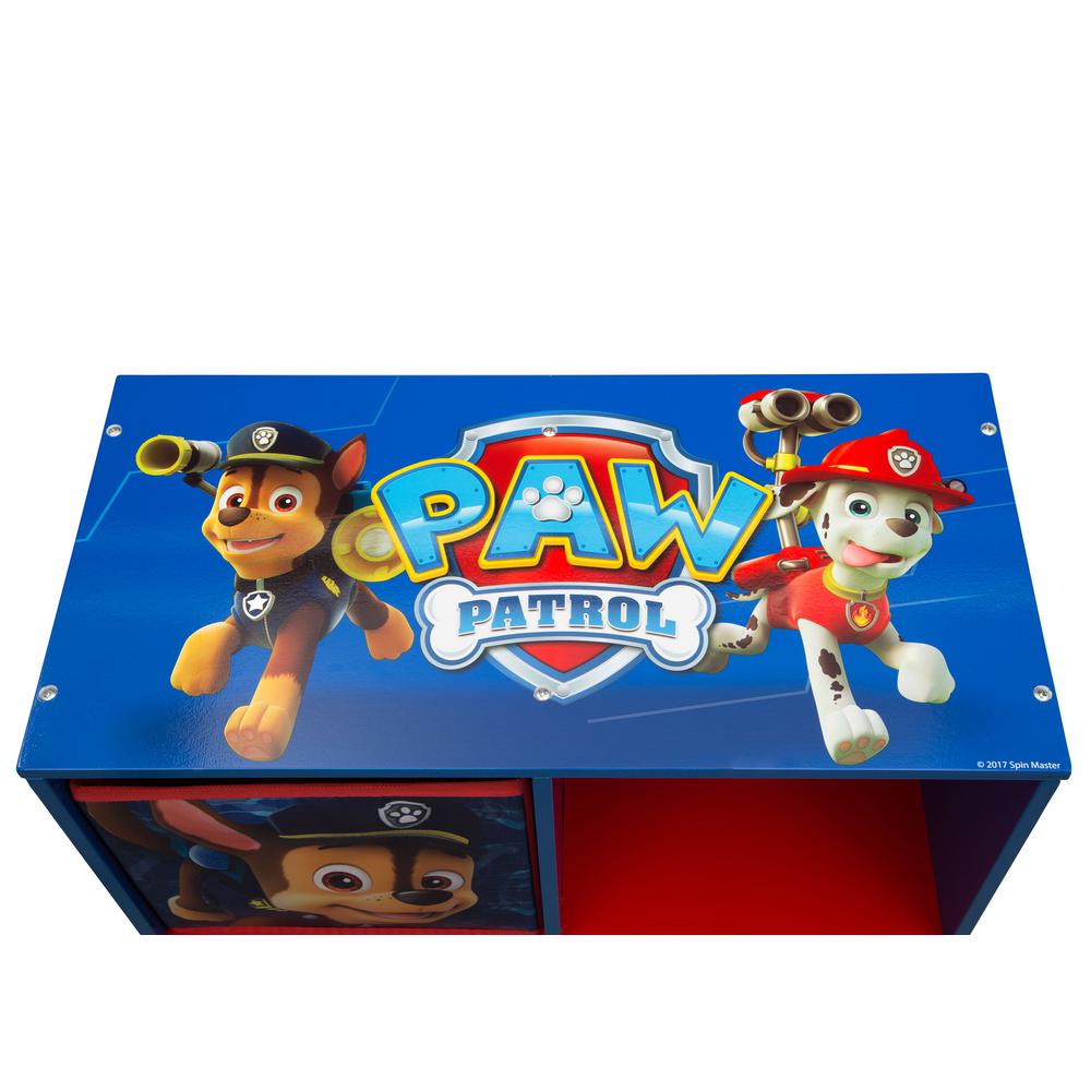 paw patrol storage unit