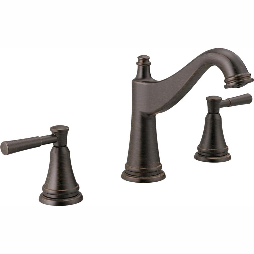 mylan 8 in. widespread 2-handle bathroom faucet in venetian bronze