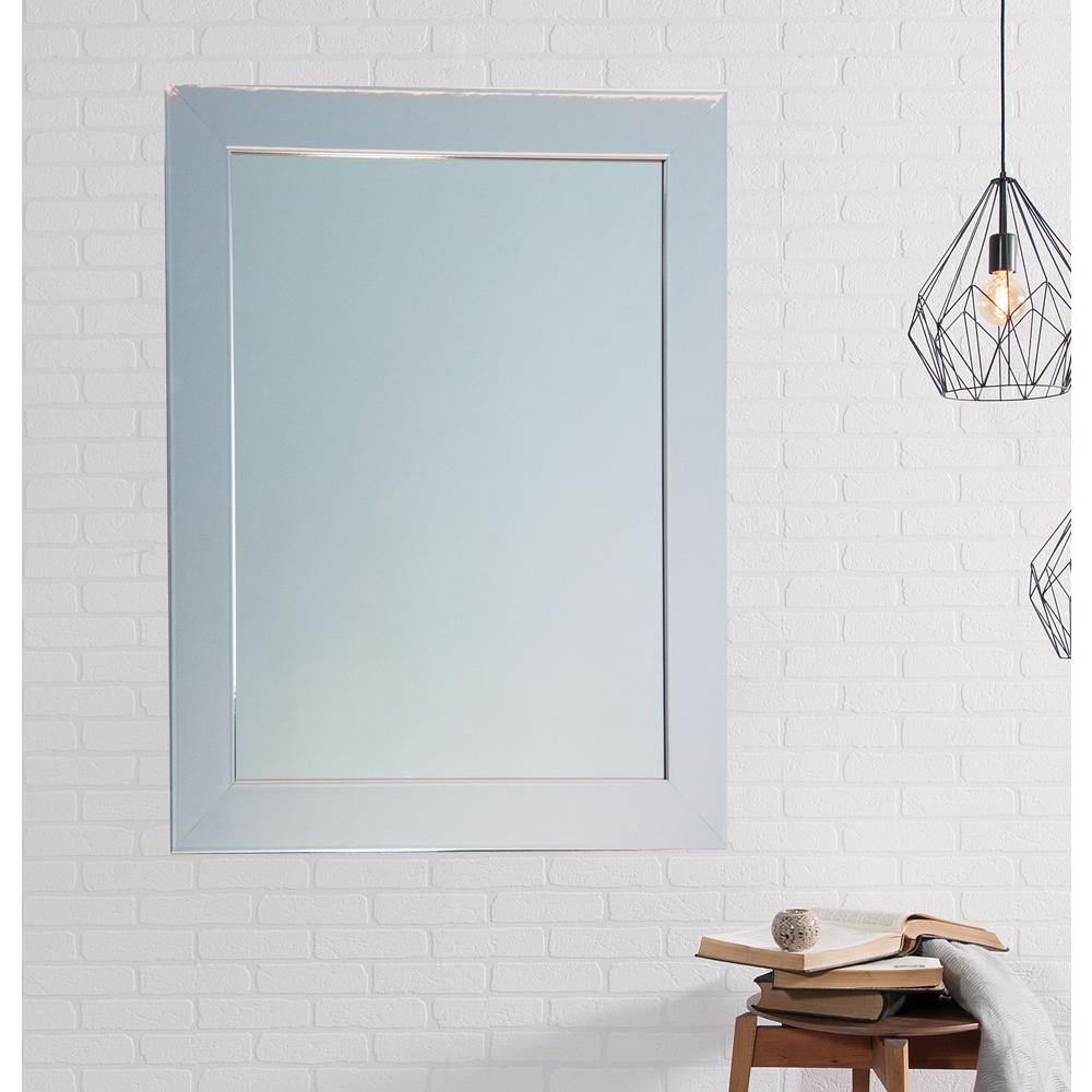 Ultra Modern Chrome Framed MirrorBM015M3 The Home Depot