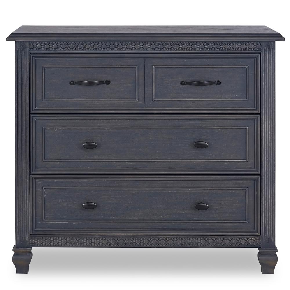 Wood Gray Nursery Dressers Armoires Baby Furniture The Madison 3 Drawer Weathered Grey Chest