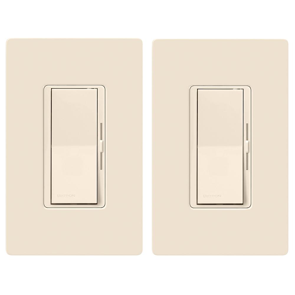 Lutron Diva C.L Dimmer Switch for Dimmable LED, Halogen and Incandescent Bulbs, SinglePole or 3