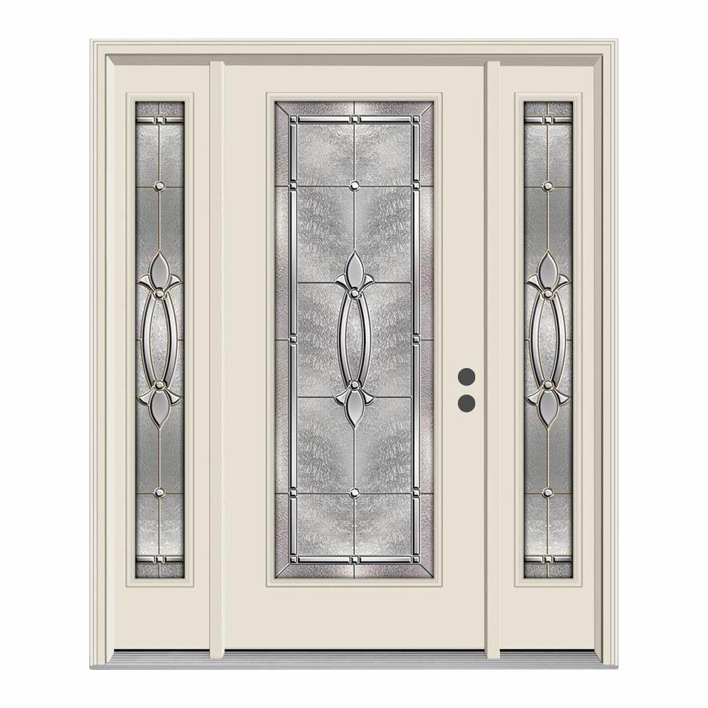JELDWEN 66 in. x 80 in. Full Lite Blakely Primed Steel JELDWEN 66 in. x 80 in. Full Lite Blakely Primed Steel