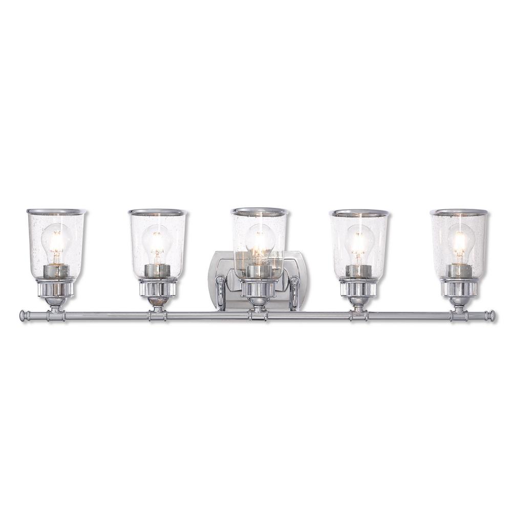 Livex Lighting Lawrenceville 6Light Polished Chrome Bath Light 10516