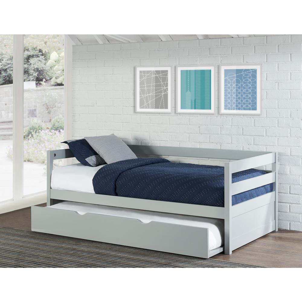 kids twin trundle bed