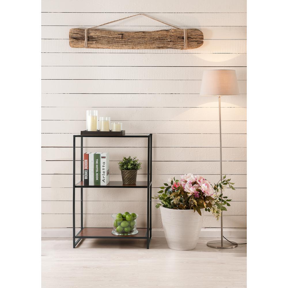 Zinus Modern Studio Chestnut Open Bookcase Hd Bc 2538t The Home Depot Zinus Modern Studio Chestnut Open Bookcase