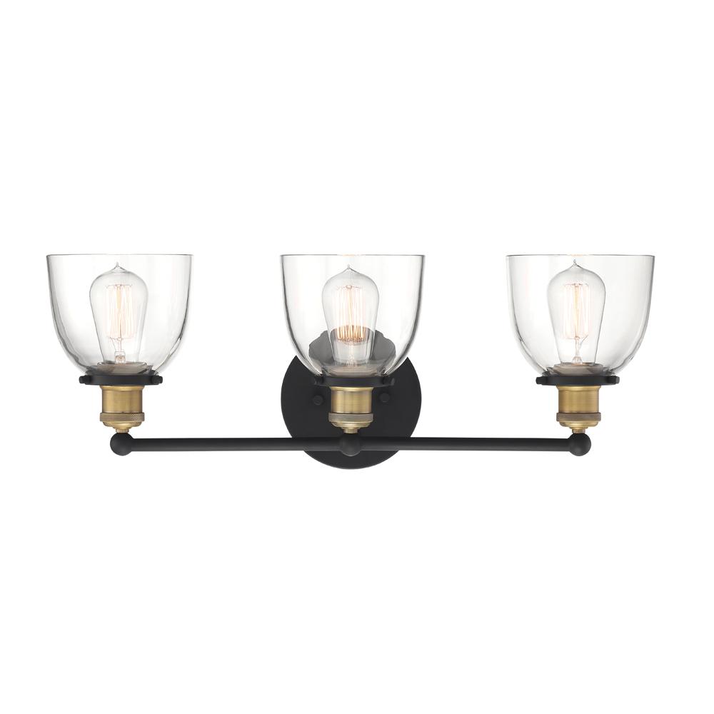 Designers Fountain Bryson 3 Light Vintage Bronze Bath Bar Vanity Light 92603 Vb The Home Depot