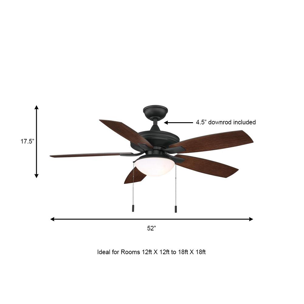 Hampton Bay Gazebo Iii 52 In Indoor Outdoor Natural Iron Ceiling Fan With Light Kit Yg836a Ni The Home Depot Hampton Bay Gazebo Iii 52 In Indoor, Gazebo 52 In Led Indoor Outdoor White Ceiling Fan With Light Kit