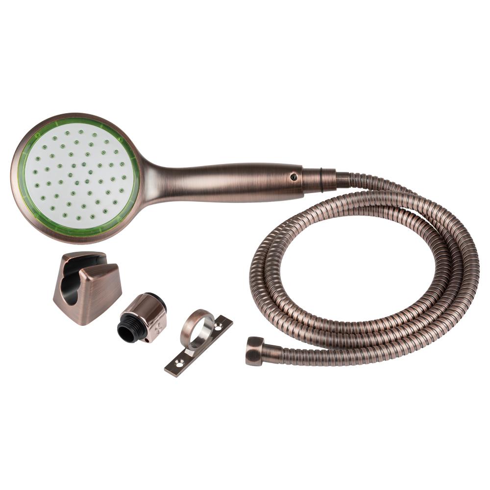 Dura Faucet 1 Spray Pressure Assist Rv Handheld Showerhead And Hose Dura Faucet 1 Spray Pressure Assist Rv Handheld Showerhead And Hose Kit In Oil Rubbed