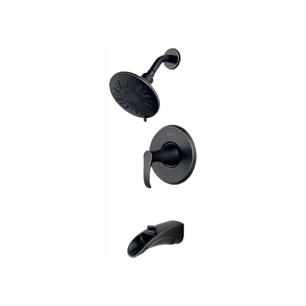 Pfister Pasadena Single-Handle 3-Spray Tub and Shower Faucet in Tuscan Bronze