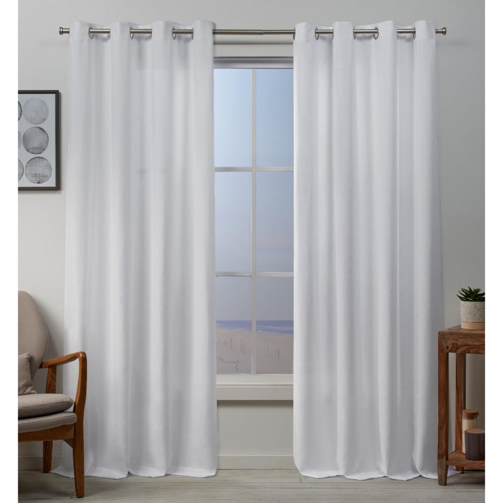 Exclusive Home Curtains Baxter 54 In W X 96 In L Textured