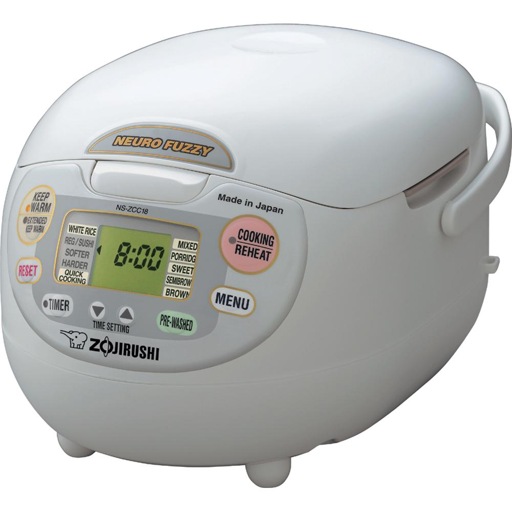 Zojirushi Neuro Fuzzy Rice Cooker NSZCC18 The Home Depot