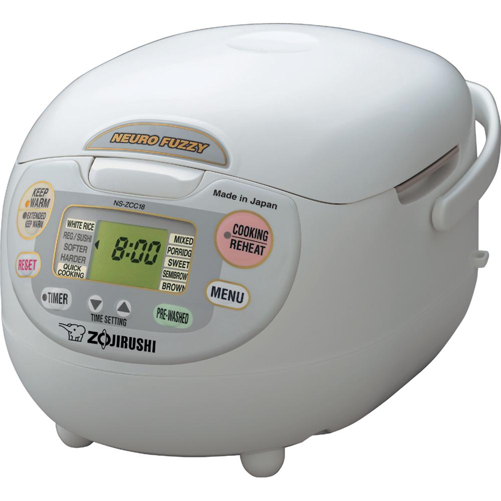 Neuro Fuzzy 7-Cup Premium White Rice Cooker with Built-In Timer