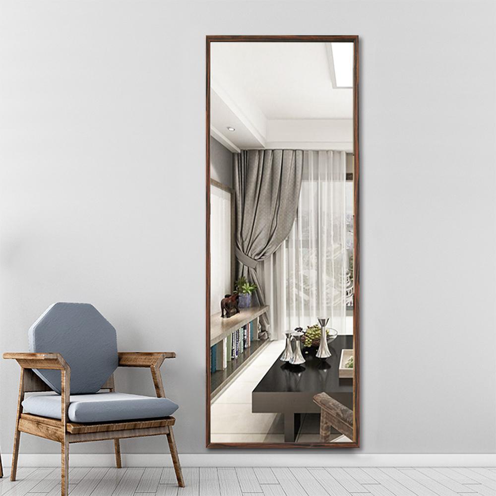 Neutype Simple Nature Solid Wood Full Length Mirror Dressing Floor