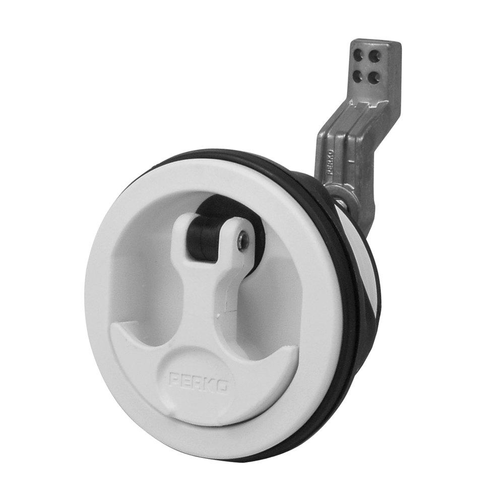 Perko Boat T-Latch 1092DP3WHTWhite Flush Mount 2 1//2 Inch
