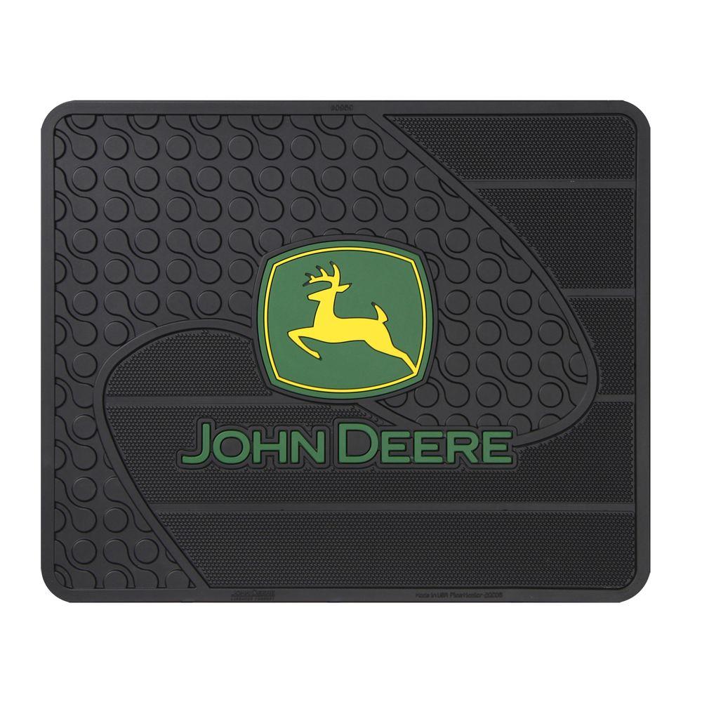 John Deere Heavy Duty Vinyl 31 In X 18 Floor Mat 001326r01 John Deere Heavy Duty Vinyl 17 In X 14 Utility Car Mat