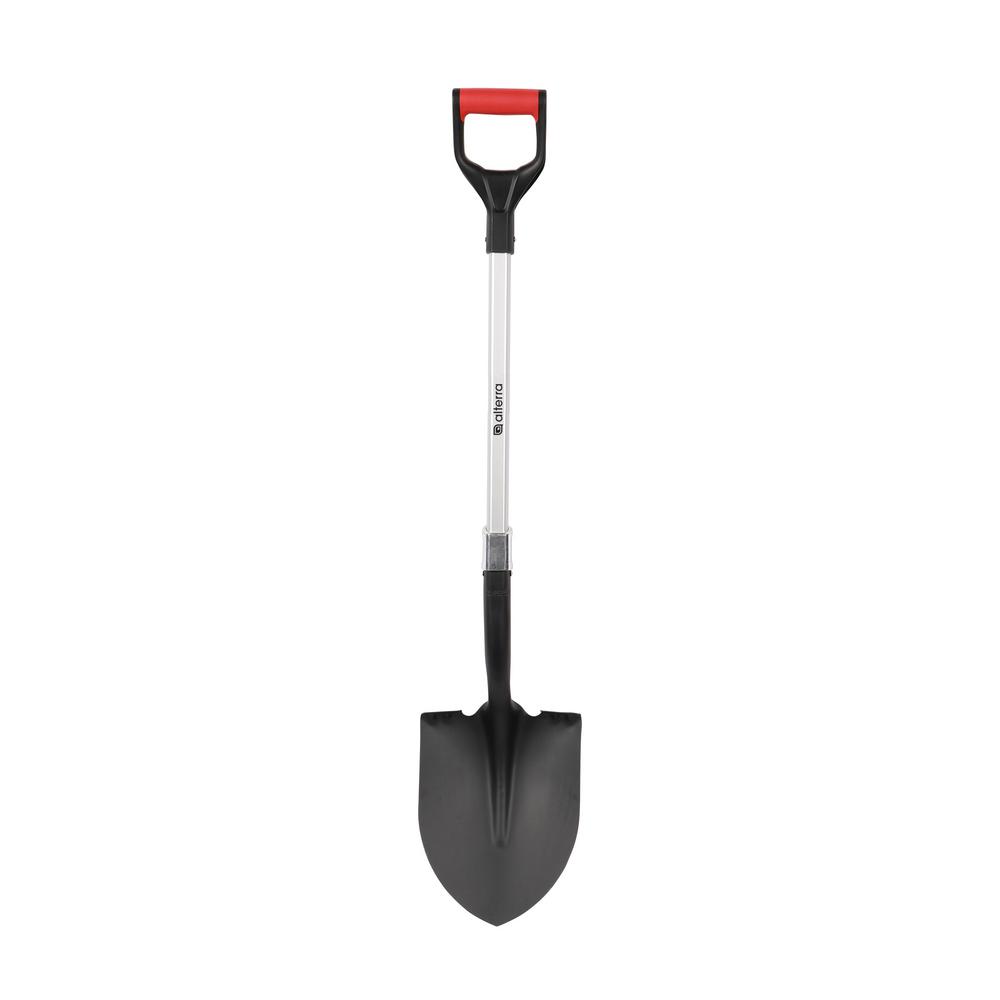 ALTERRA 44 in. Aluminum DHandle Round Point ShovelAMAD11 The Home Depot