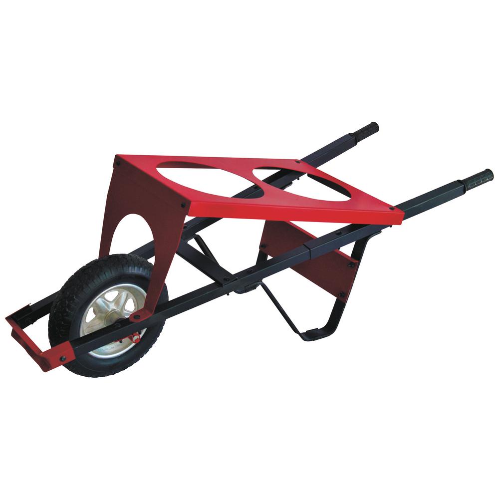 Steel Wheelbarrows Garden Tools The Home Depot