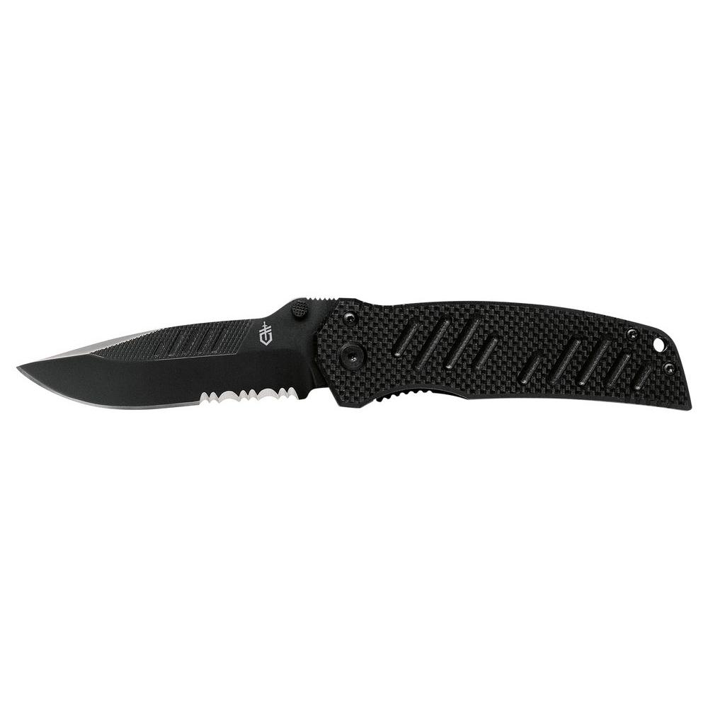 Gerber Swagger Serrated Edge Knife-31-000594 - The Home Depot