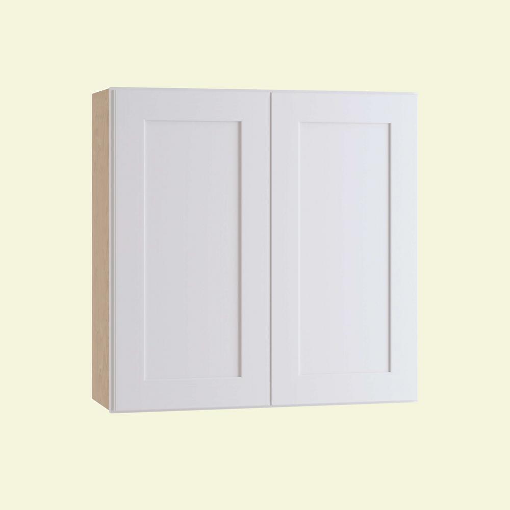 Home Decorators Collection Newport Assembled 36 In X 30 In X 12 In   Pacific White Home Decorators Collection Assembled Kitchen Cabinets W3630 Npw 64 1000 