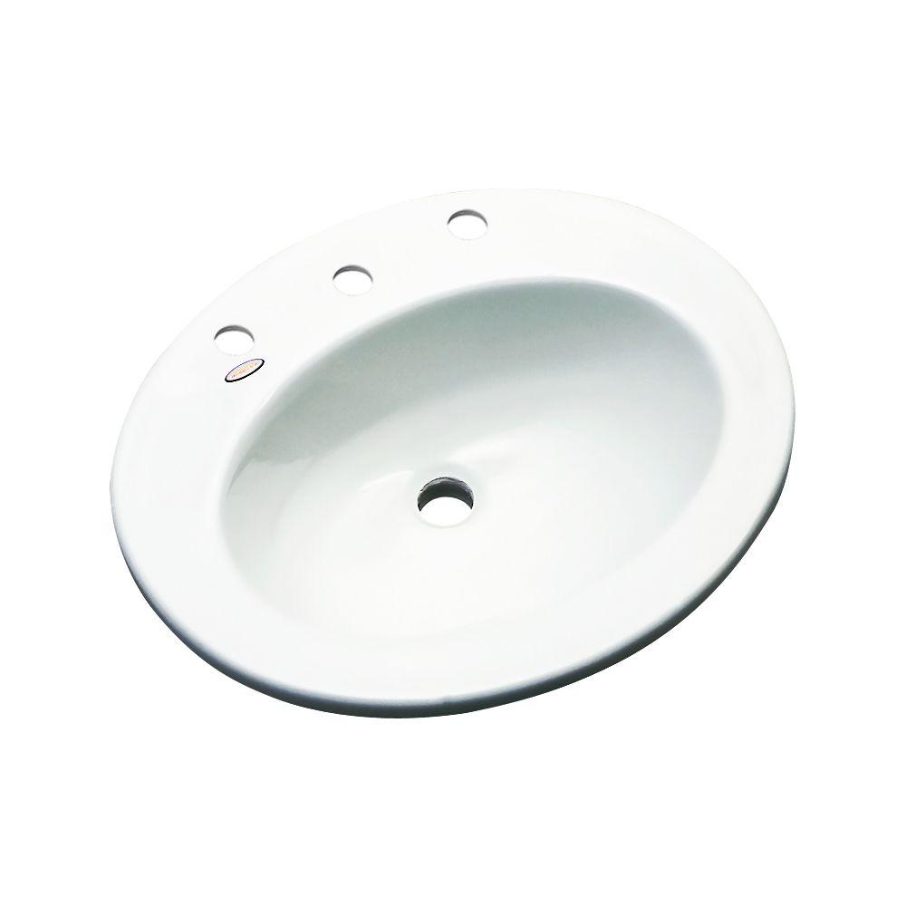 Thermocast Austin DropIn Bathroom Sink in White95800 The Home Depot