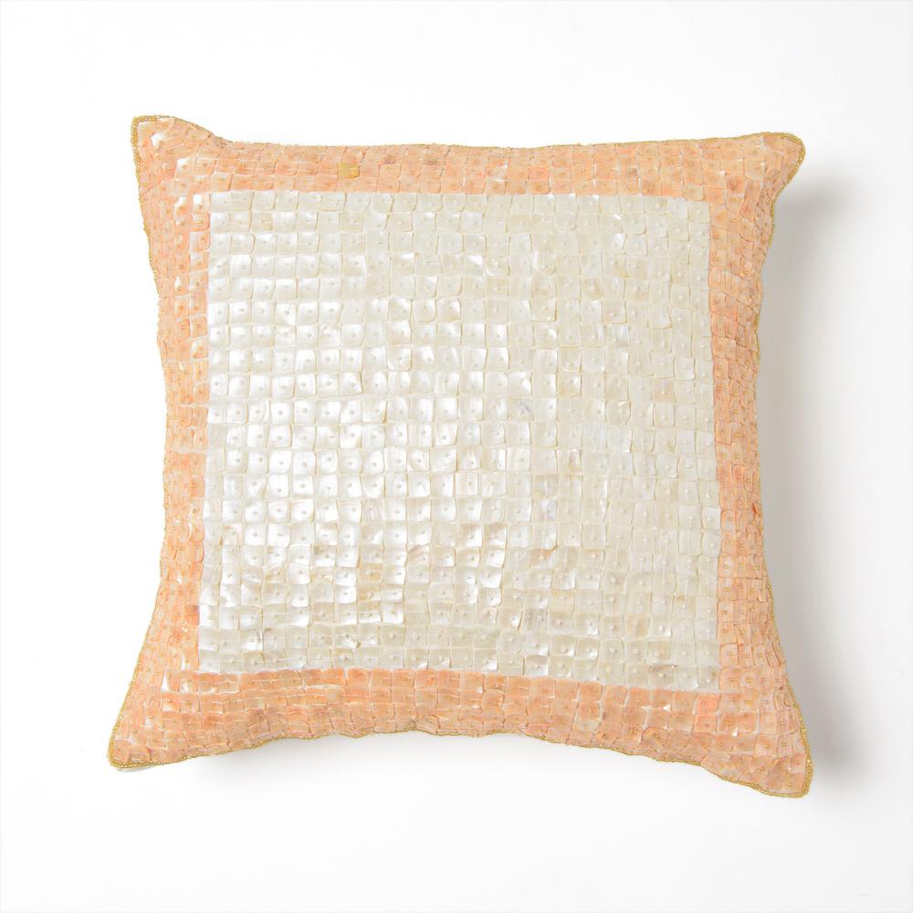 Best Home Fashion Bordered Mother Of Pearl Gold Geometric