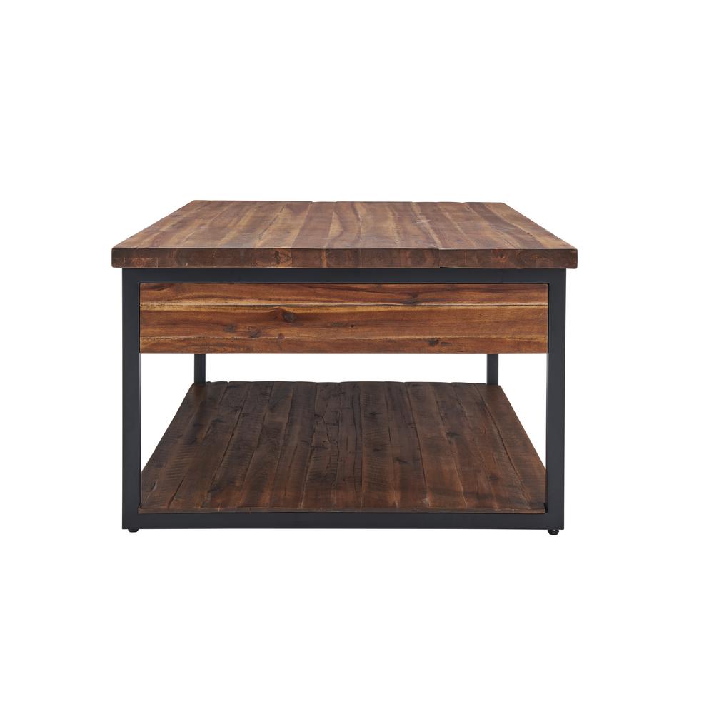 Alaterre Furniture Claremont 48 In Dark Brown Large Rectangle Wood Coffee Table With Drawer Ancm1274 The Home Depot - Dark Wood Plank Coffee Table Alaterre Furniture Claremont 48 In Dark Brown Large Rectangle Wood Coffee Table With Drawer Ancm1274 The Home Depot - Dark Wood Plank Coffee Table