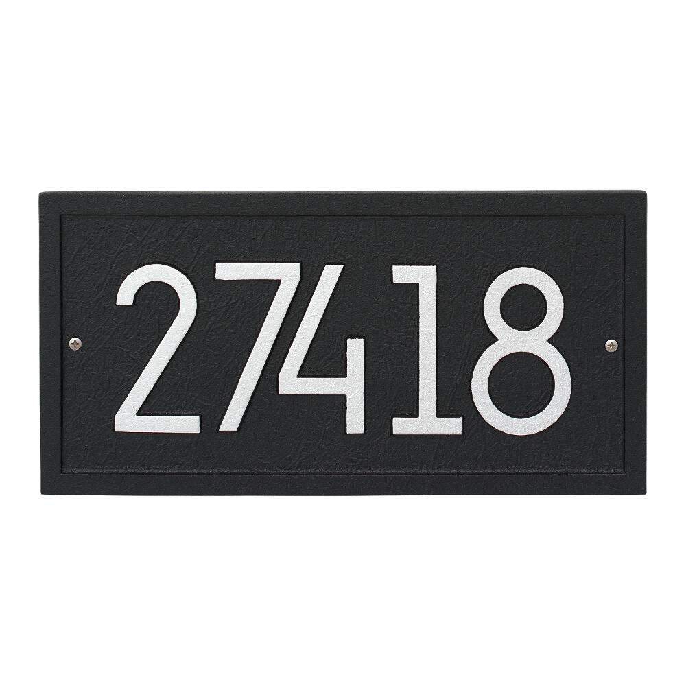 Whitehall Products Rectangle Modern Personalized Rectangle Wall Plaque