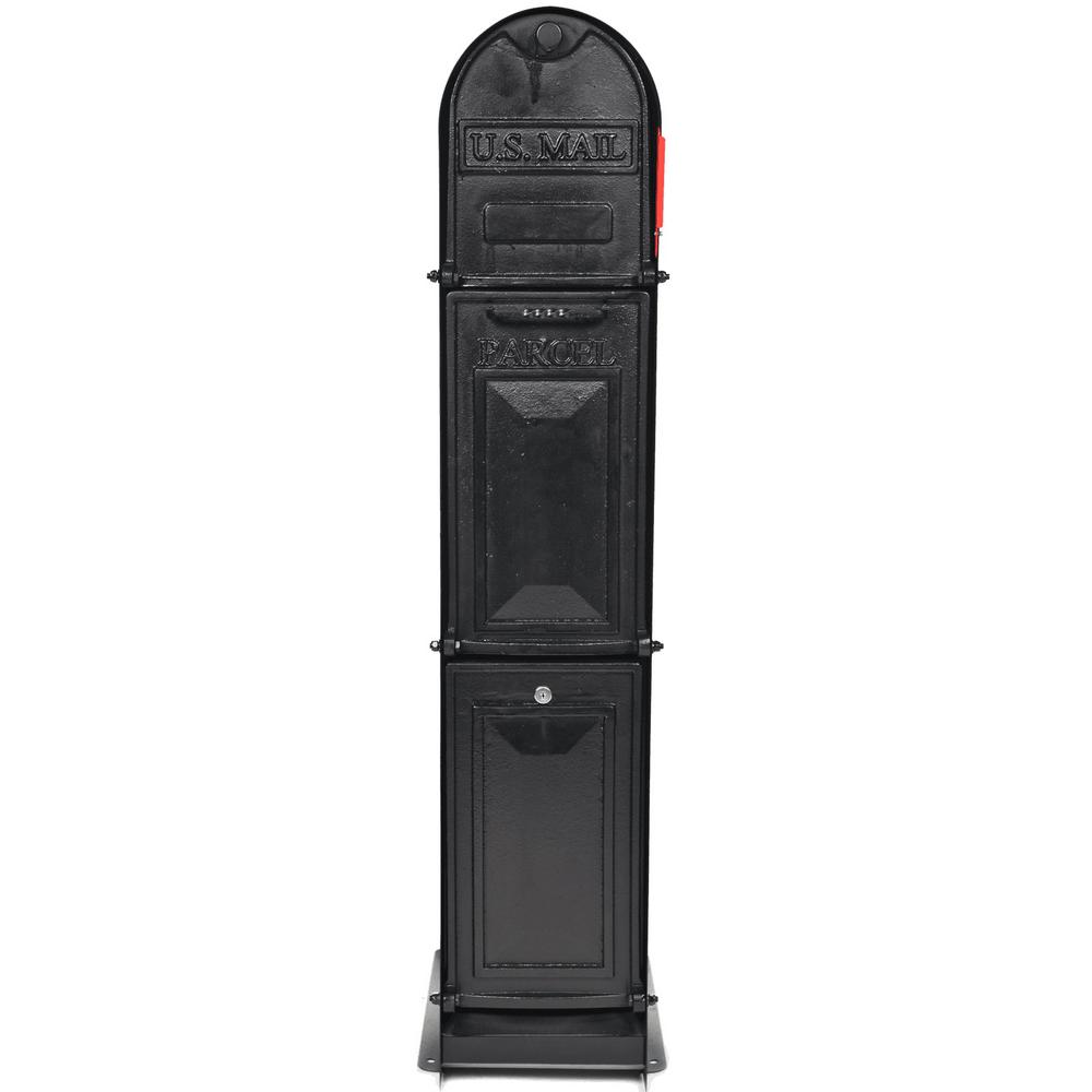 Ore Mailbo Classic Shadow 5 Door Front And Back Access Lockable Ore Mailbo Classic Shadow 5 Door Front And Back Access Lockable Ground Mount Mailbox In