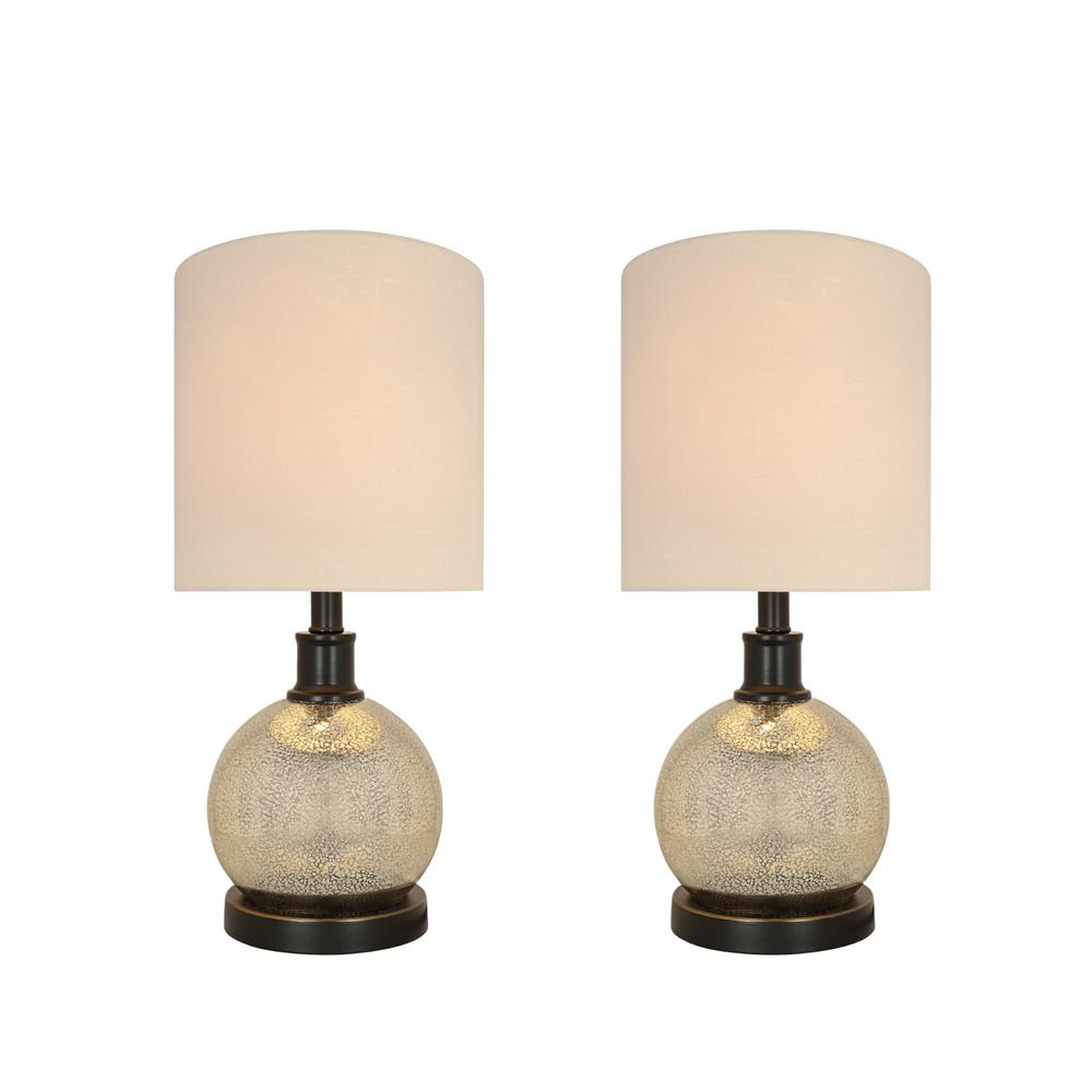 Drum Shaped Lamp Shade In Off White, Glass Lamp Shades At Home Depot