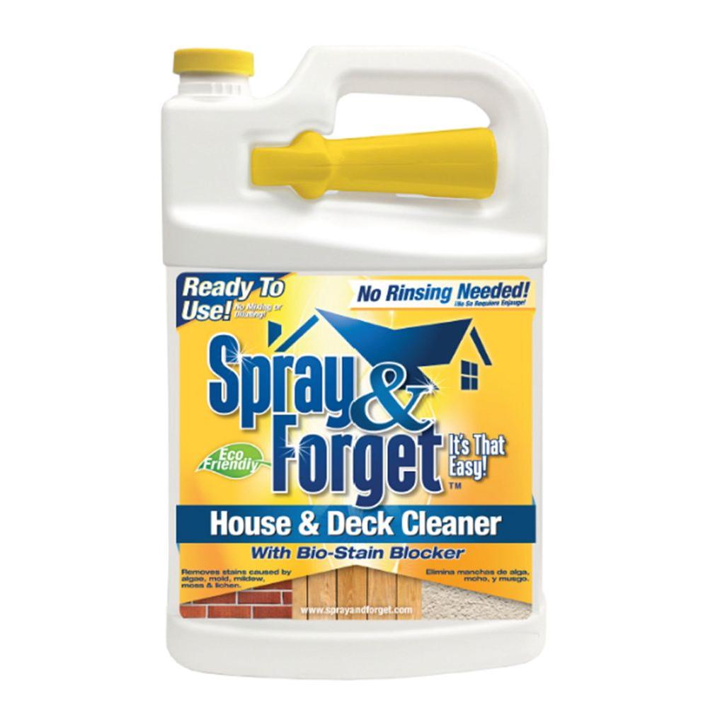 Spray & 1 gal. House and Deck Cleaner, Outdoor Mold Remover