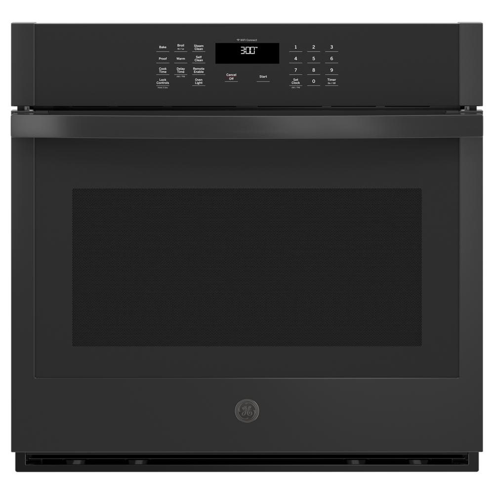GE 30 in. Smart Single Electric Wall Oven SelfCleaning in BlackJTS3000DNBB The Home Depot