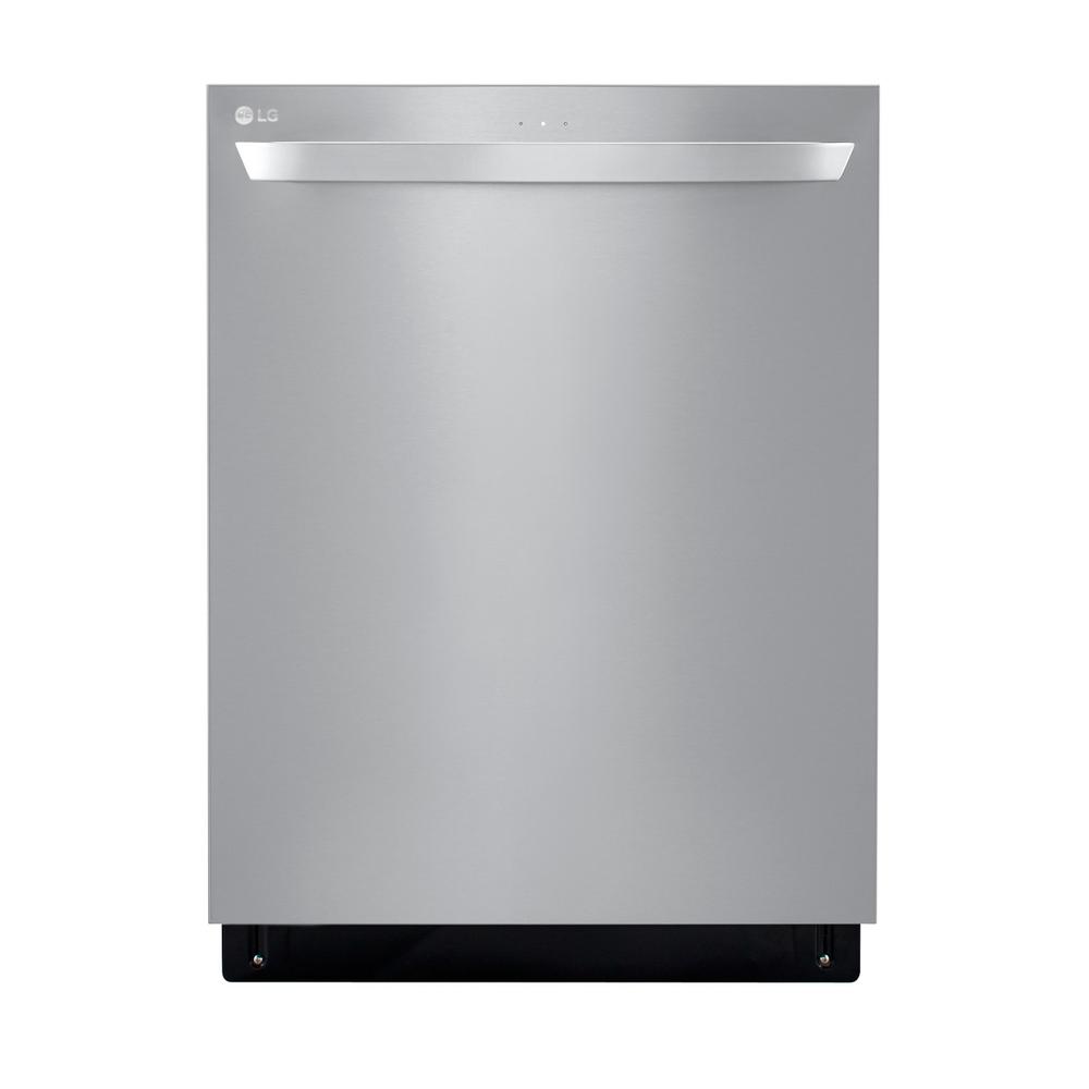 Lg Electronics 24 In Printproof Stainless Steel Top Control Built In Tall Tub Dishwasher Quadwash 3rd Rack Easyrack Plus 46 Dba Ldt5678ss The Home Depot