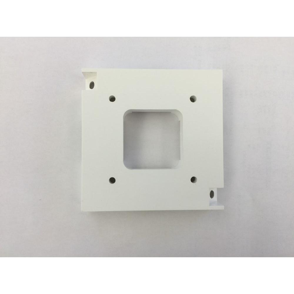 Post Saver 31/4 in. x 31/4 in. Vinyl Mounting Plinths128856 The