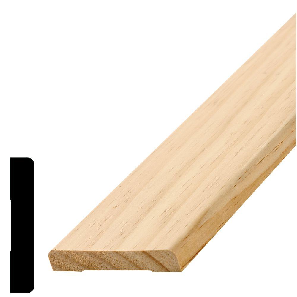 Alexandria Moulding Lwm 433 9 16 In X 3 1 4 In Pine Casing 0w433