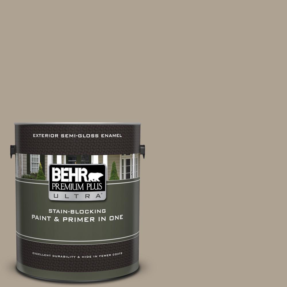 BEHR Premium Plus Ultra 1 Gal. #730D-4 Garden Wall Semi-Gloss Enamel ...