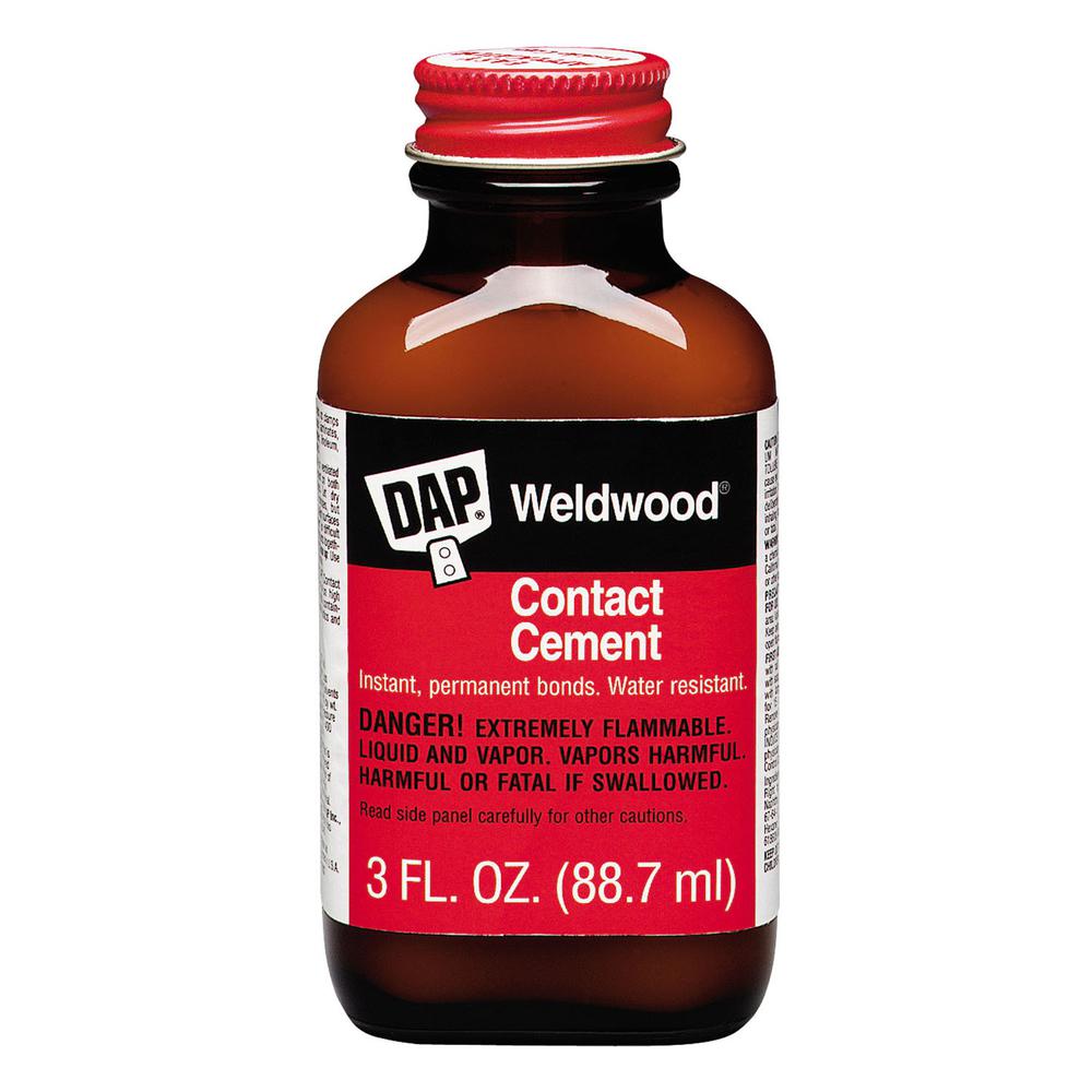 DAP Weldwood 3 fl. oz. Original Contact Cement-00107 - The Home Depot