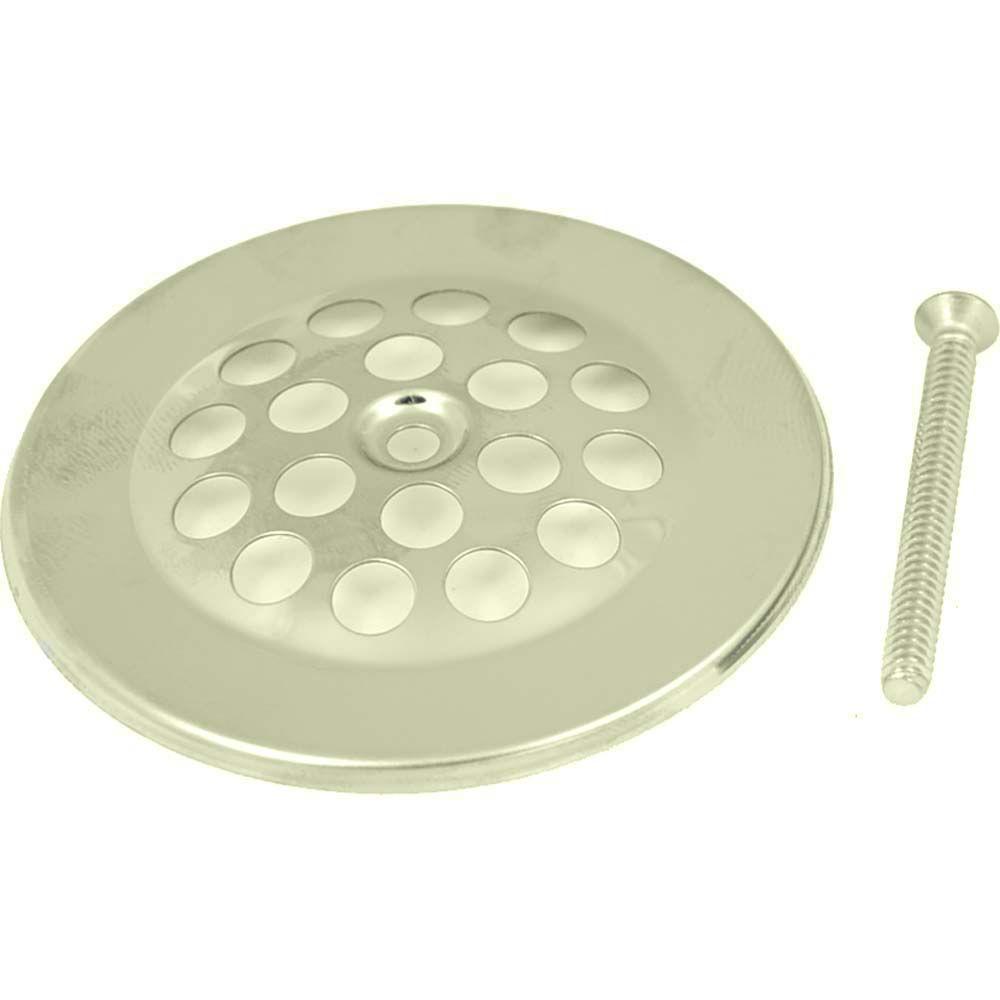 Partsmasterpro 2-15 16 In. Shower Drain Strainer, Brushed Nickel-58500b 