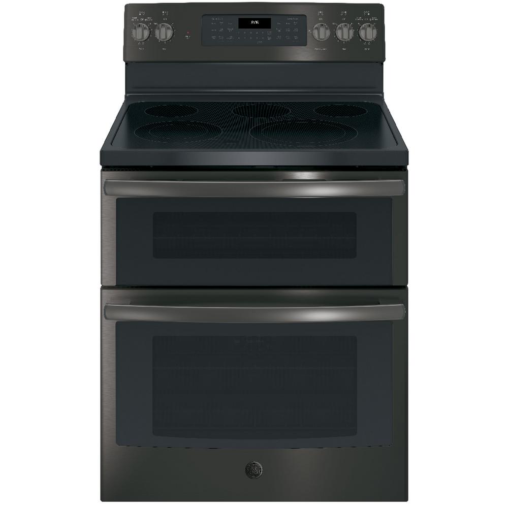 Lg Electronics 7 3 Cu Ft Double Oven Electric Range With Probake Double Oven Electric Range With Self Cleaning And Convection