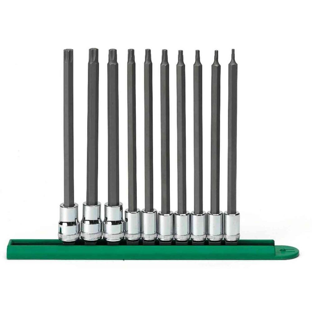 GearWrench T8T50 Long Torx Set (10Piece)80588 The Home Depot