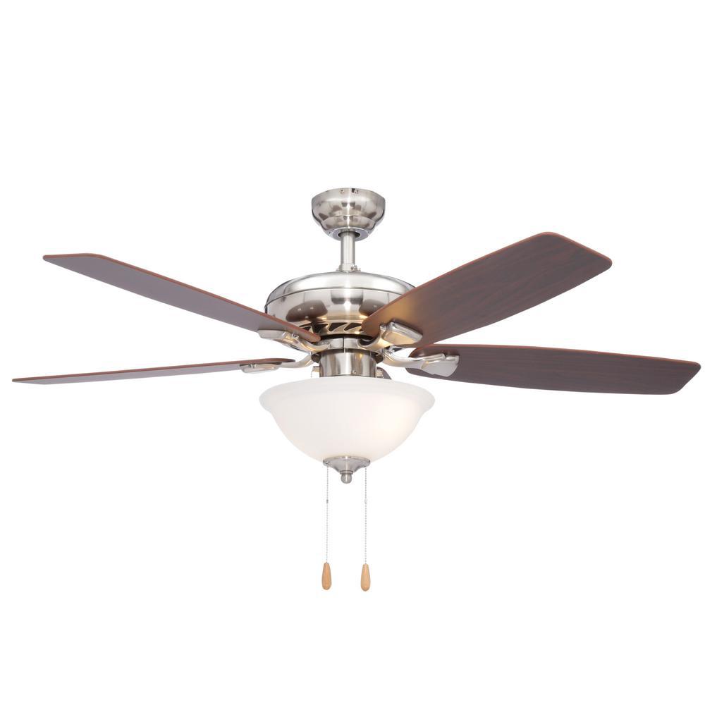 Sahara Fans Ardmore 52 In Brushed Nickel Energy Star Ceiling Fan