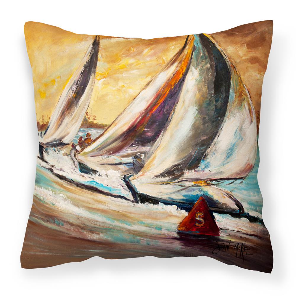 Caroline S Treasures 14 In X 14 In Multi Color Lumbar Outdoor
