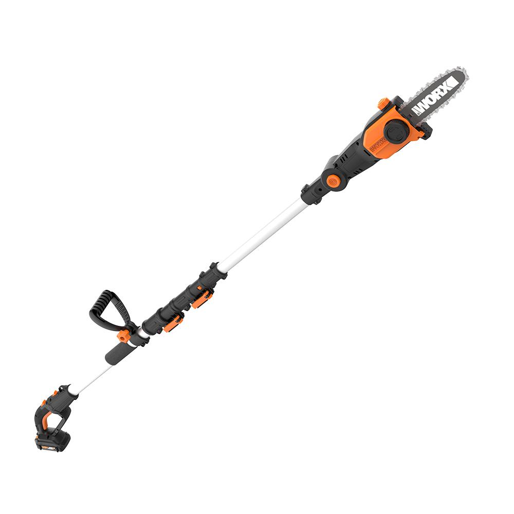 WORX 20V 2-in-1 Attachment Capable Pole Saw w/ Battery