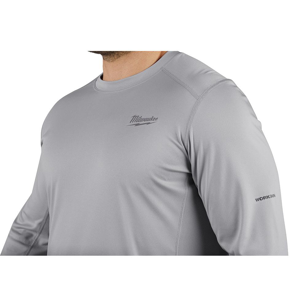 gray raglan shirt