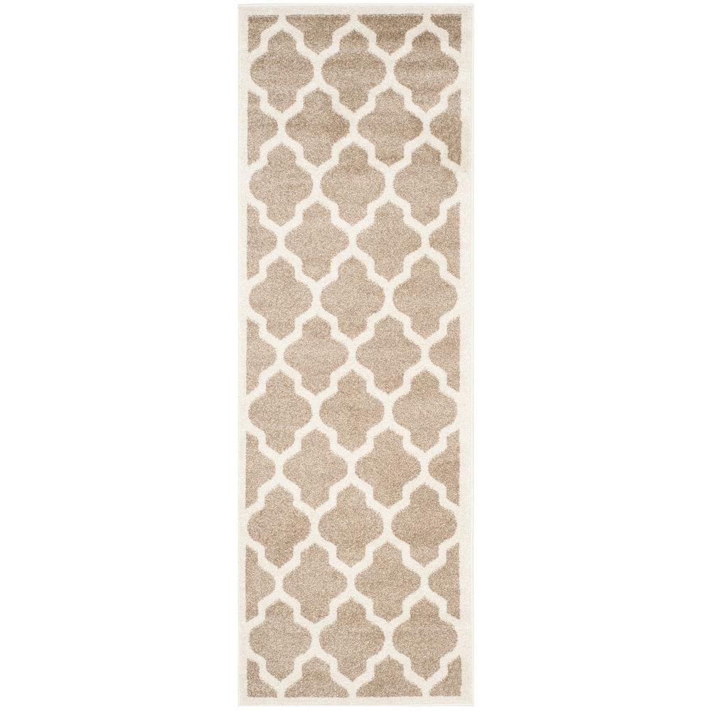 Safavieh Amherst Wheat Beige 2 Ft X 15 Indoor Outdoor Runner Safavieh Amherst Wheat Beige 2 Ft X 15 Indoor Outdoor Runner